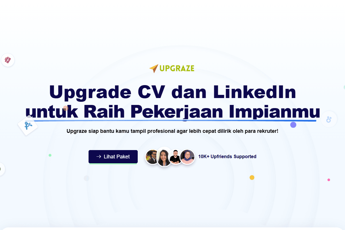 Upgraze: website preview